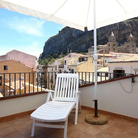 Terrazza Piazzetta Piazza Francesco Crispi Villa Cefalù Exterior foto