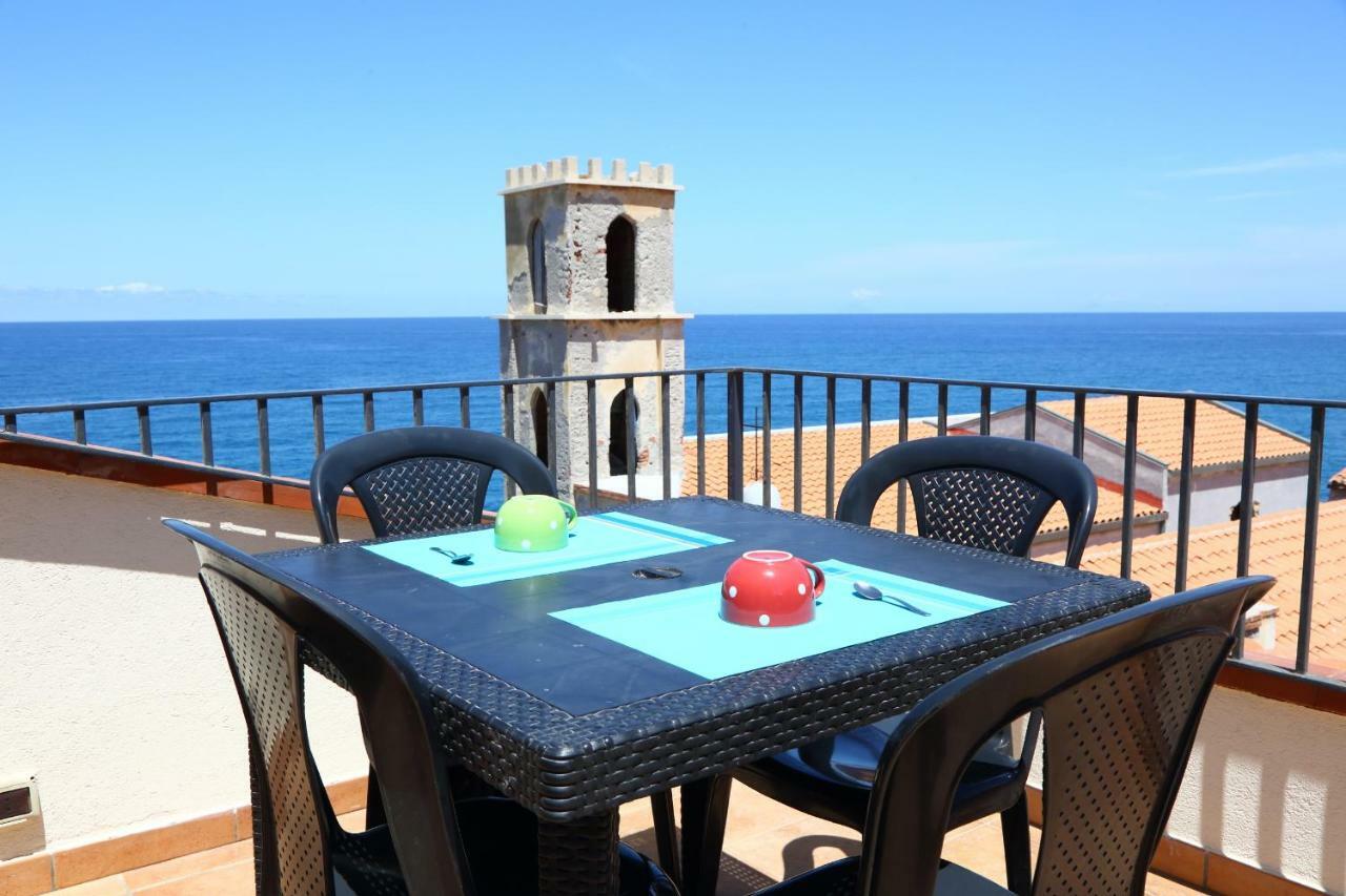 Terrazza Piazzetta Piazza Francesco Crispi Villa Cefalù Exterior foto