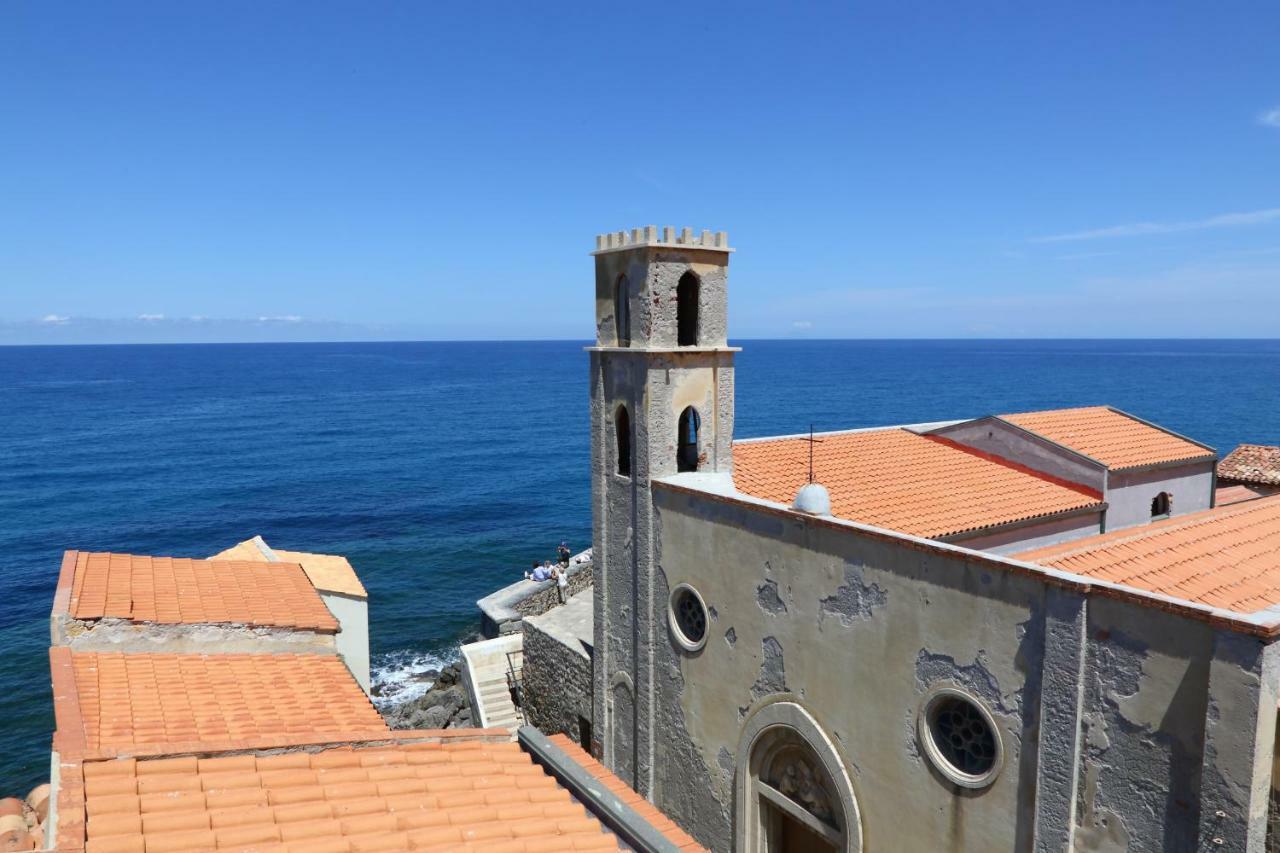 Terrazza Piazzetta Piazza Francesco Crispi Villa Cefalù Exterior foto